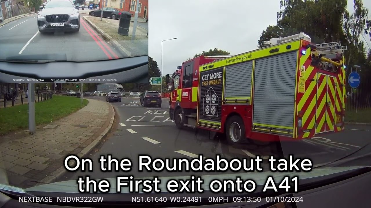 Hendon Test Route 