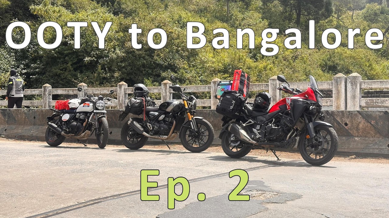 Ooty to Bangalore 🏍️ via Mudumalai Tiger Reserve and Bandipur Tiger Reserve | Honda NX 500 | Ep. 2