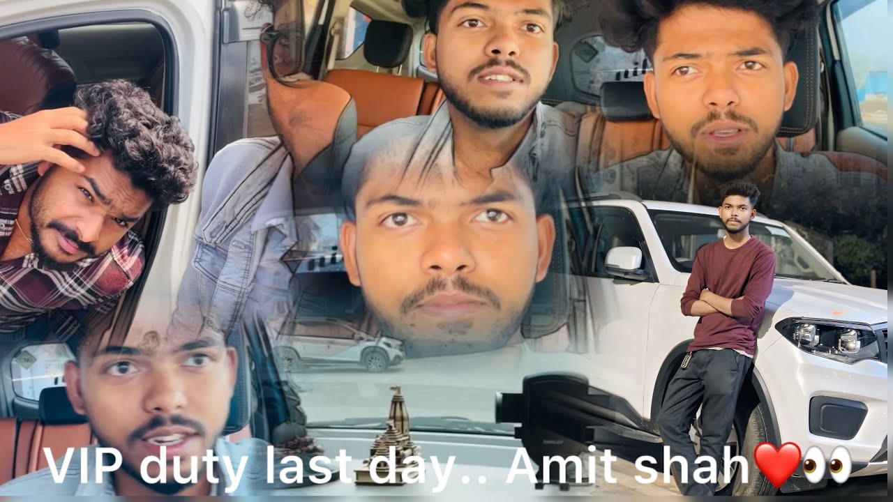 Amit Shah VIP duty last👀❤️🙏 #youtubeshorts #automobile #viral #funny #reels #vlog #comedy #trending