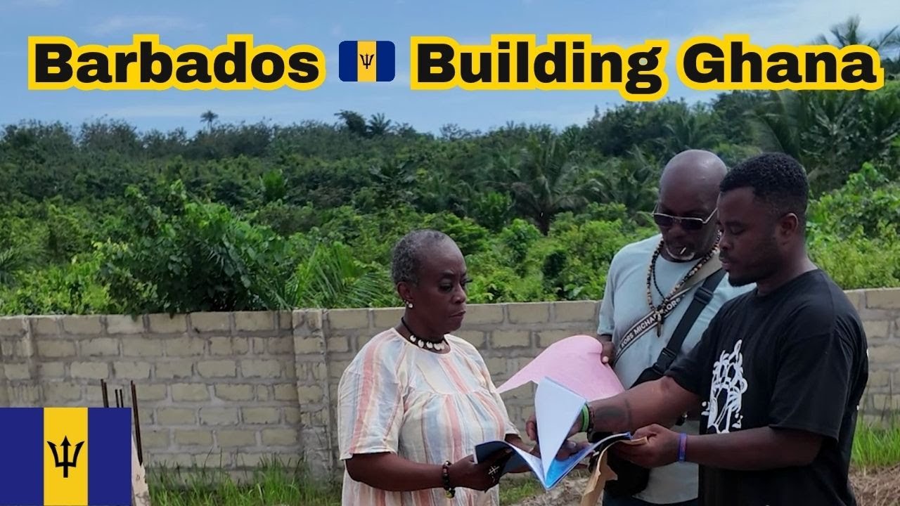 Барбадос 🇧🇧 Здание диаспоры в Гане 🇬🇭 | Асебу Панафриканский