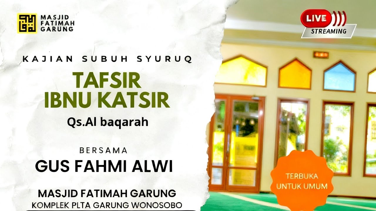 87.Gus Fahmi Alwi, Tafsir Ibnu kasir