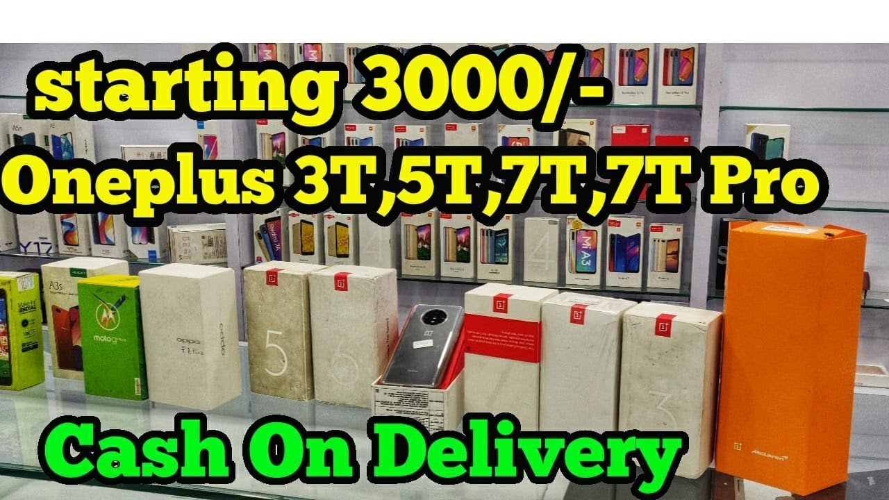 Starting only 3000/-  oneplus 7t pro, oneplus 7t, pneplus 6t,,5t,3t, |cash on delivery | used mobile