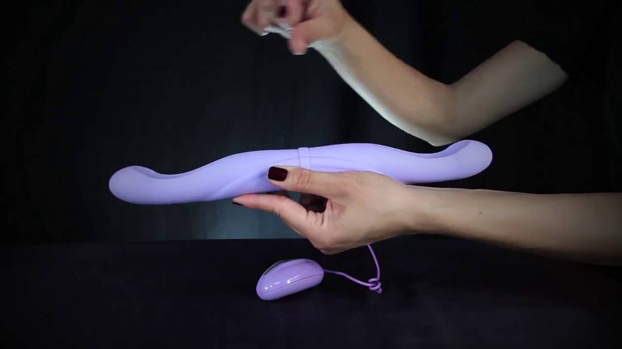 Double The Fun Vibrating Double Dildo - Femdomsextoys.com