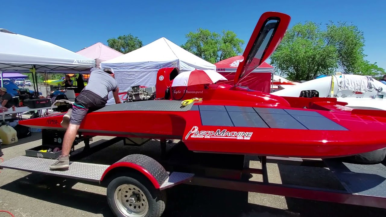 Inboard Hydroplane Pit Tour | Western Divisional Championship Racing