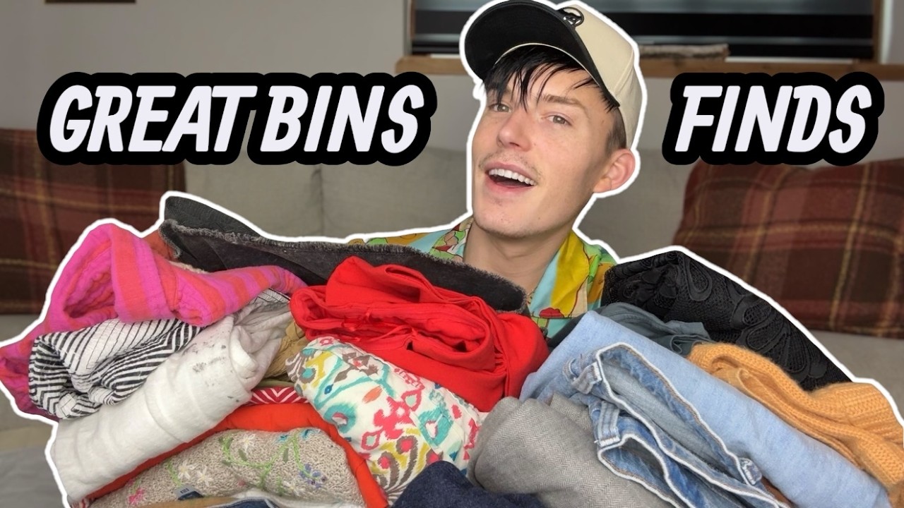 AMAZING Goodwill Bins Thrift Haul to Resell on Poshmark & eBay! Designer Finds!