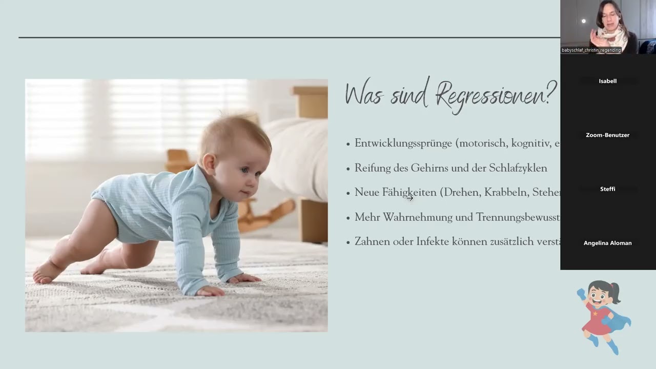 Regressionen und Umstellung der Tagschläfchen meistern