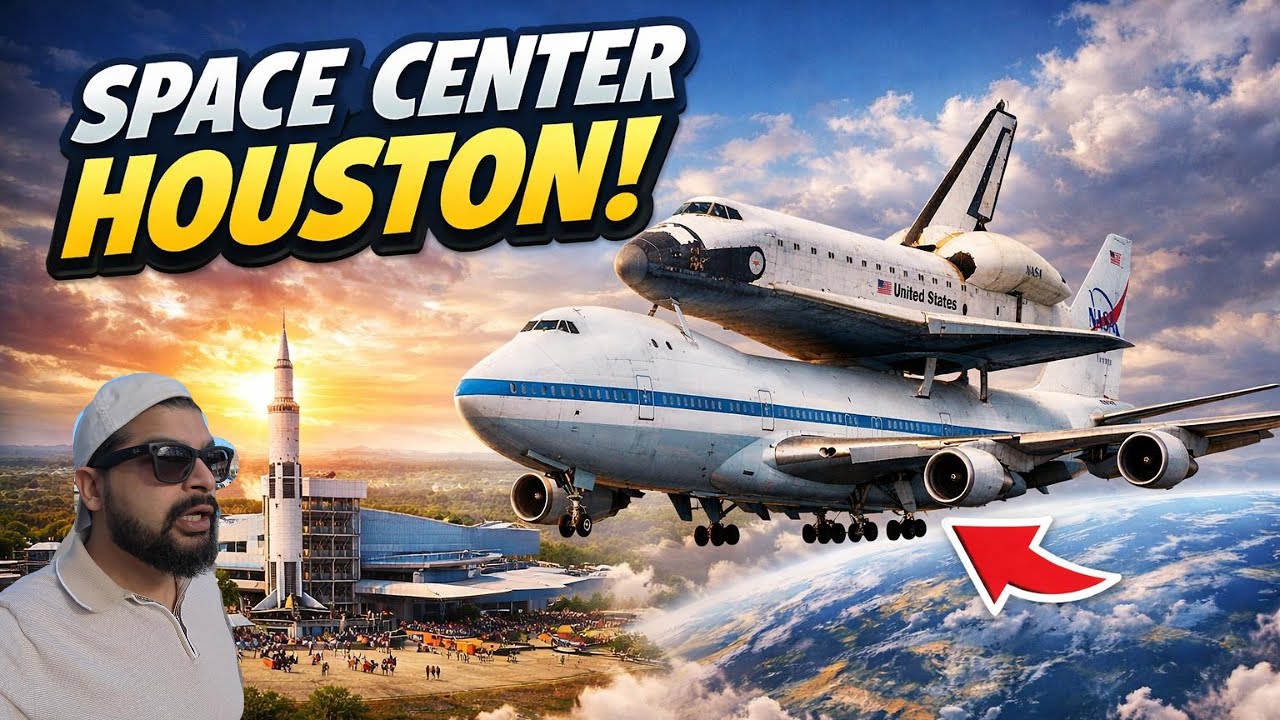 I Was NOT Ready for Houston 🇺🇸 |Space Center Houston BLEW My Mind 🚀 | Travel Vlog | One World Vlogs