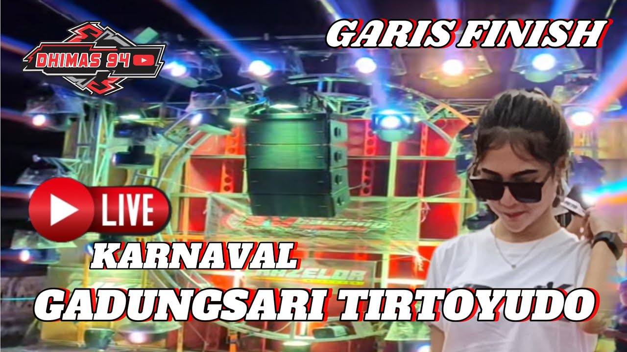 🔴 LIVE KE 2  KARNAVAL DESA GADUNGSARI TIRTOYUDO MALANG‼️ BEST SCENE KIRAB BUDAYA DI GARIS FINISH