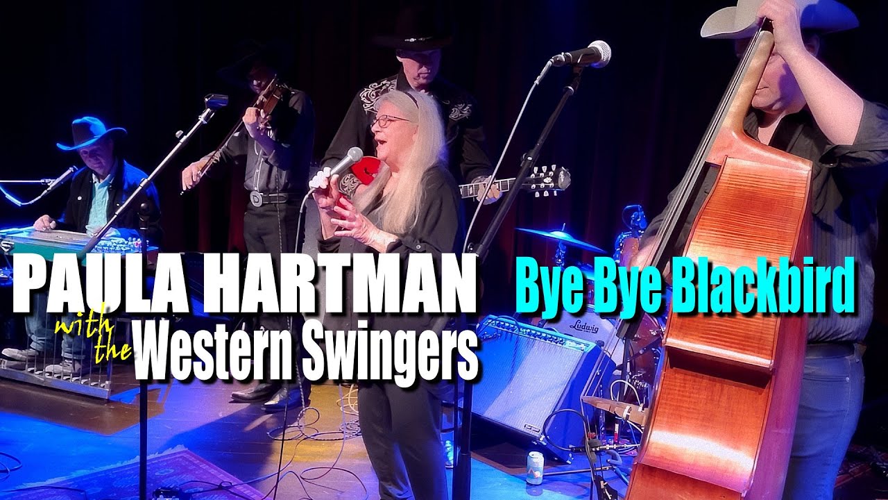 Paula Hartman with the Western Swingers, "Bye Bye Blackbird" at Skinny Dennis, Nashville, 4-6-2025