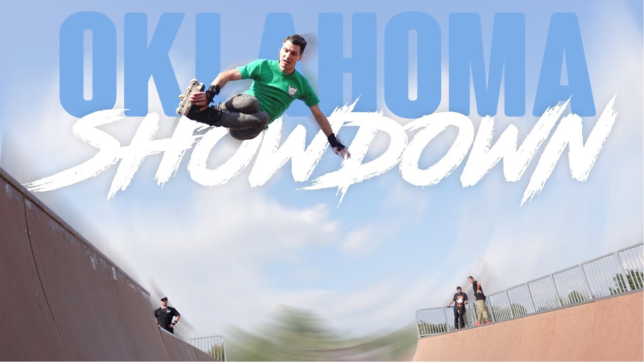 Oklahoma Showdown - Random Clips  (Rollerblading Competition Part 1)