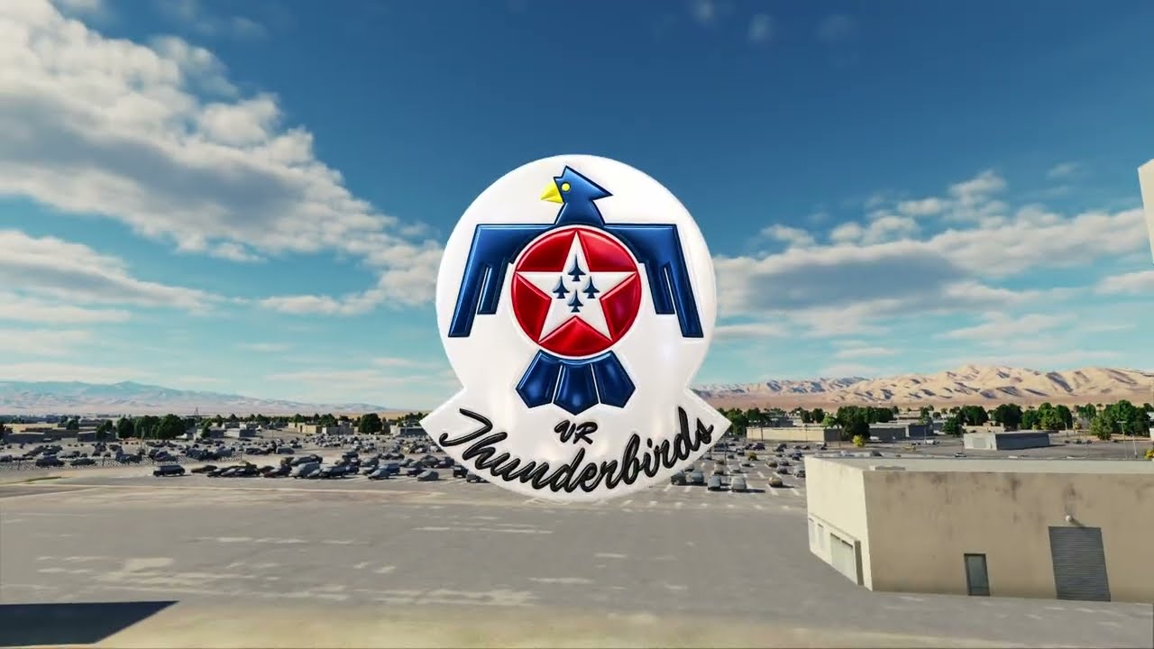 2026 DCS VR Thunderbirds Raceway Flyover!