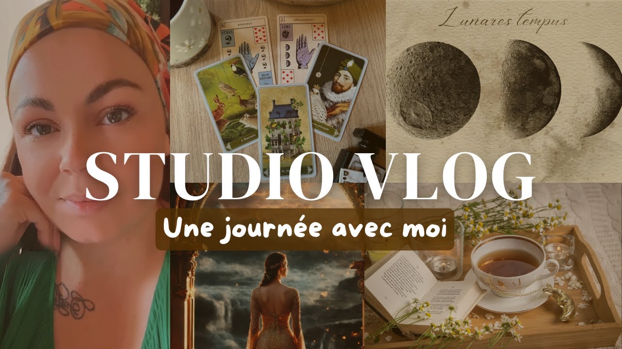 STUDIO VLOG - Une journée avec moi