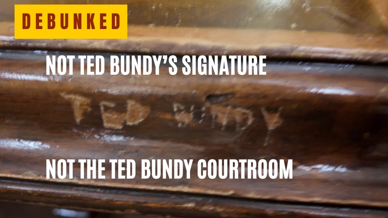 This turned out to be a debunking video, sadly - not a Ted Bundy signature