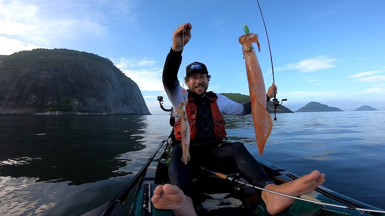COMO PESCAR E PREPARAR LULAS DE UM JEITO FÁCIL - Peca com Caiaque no Mar