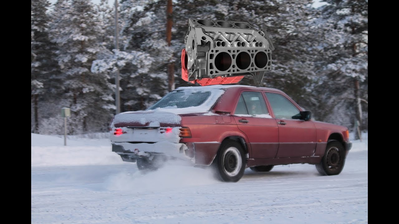 Mersu VS Penkat (MB W201 Winter Drifting)