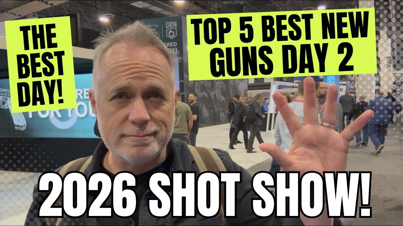 Top 5 Best NEW Guns At 2026 Shot Show Day 2
