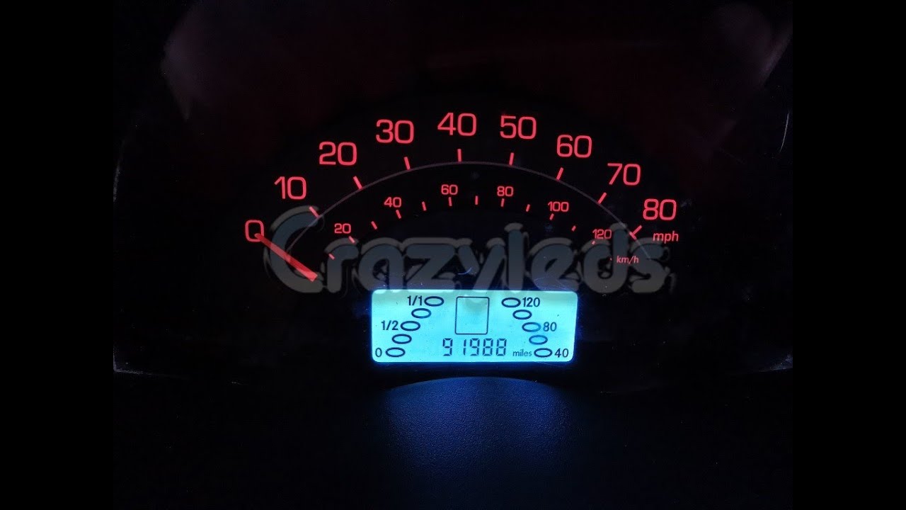 Smart 450 speedometer LED conversion guide
