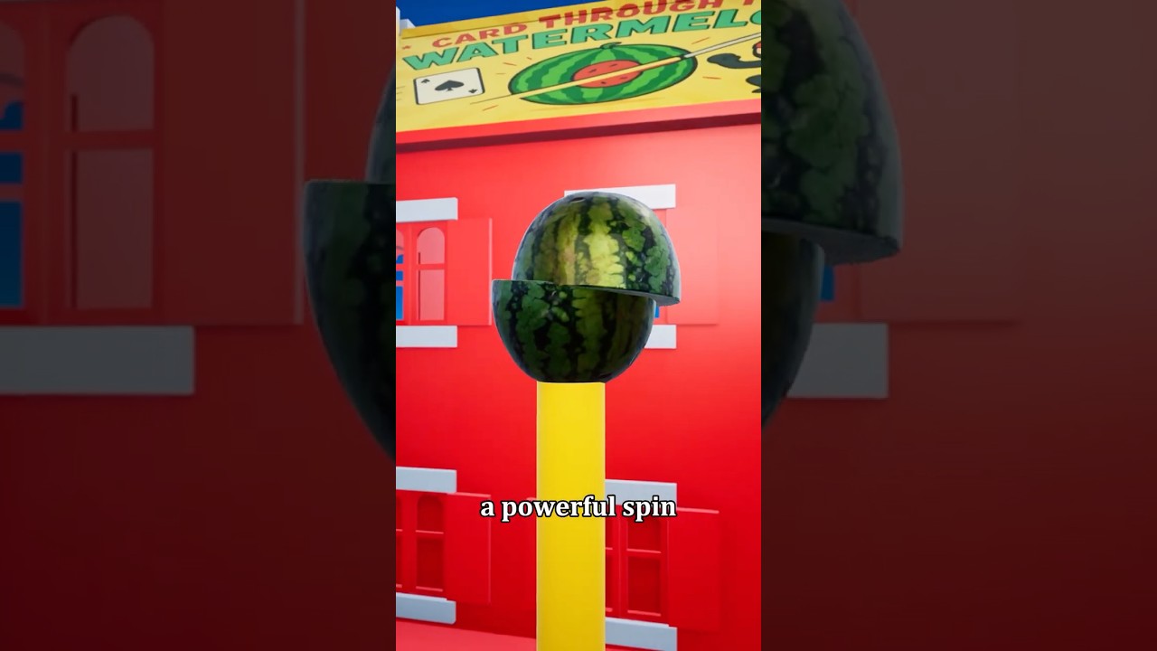 Как бросить карту через арбуз 🍉