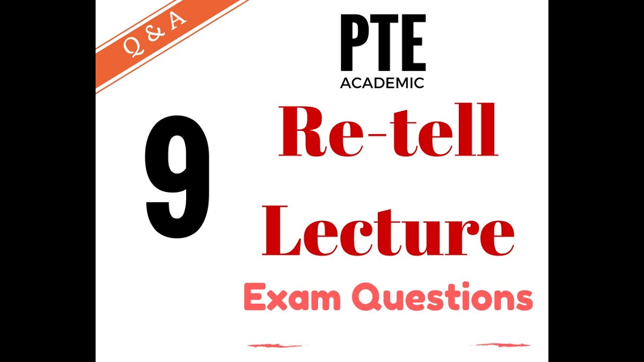 pte academic test practice re tell lecture