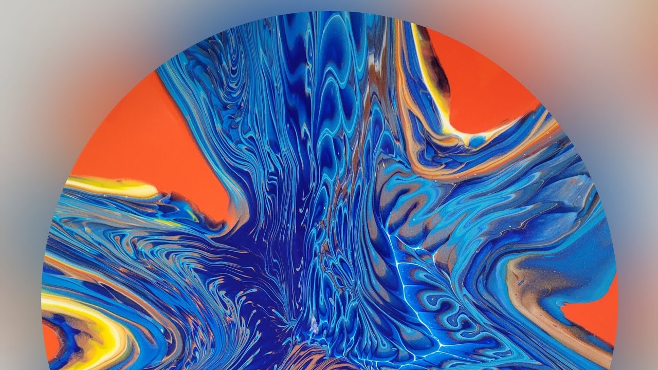 (411) ACRYLIC POURING - Double Fisted Pour Out! Using ColourArte's Prism Pour Paints