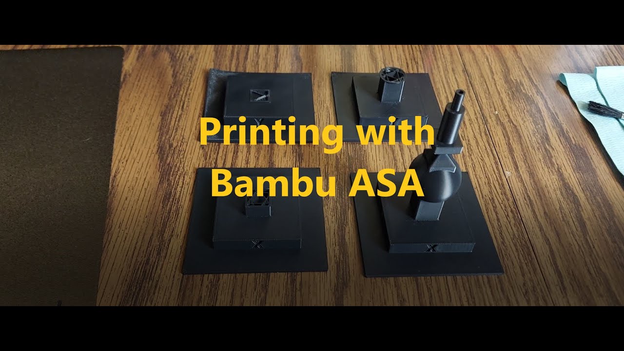 They told me to try everything to get ASA to stick, so I did. Results are in! #3dprinting