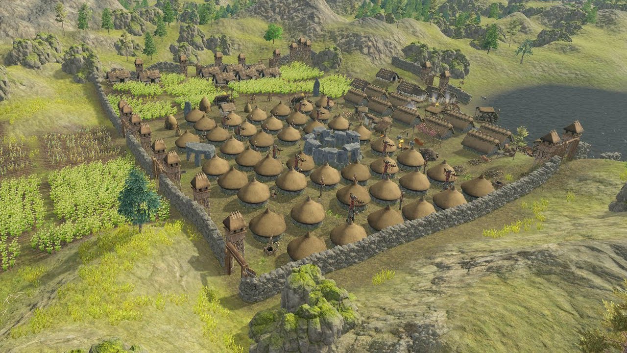 Dawn of Man | Ep. 11 | HUGE City Fortress Completed | Dawn of Man City Building Tycoon Gameplay