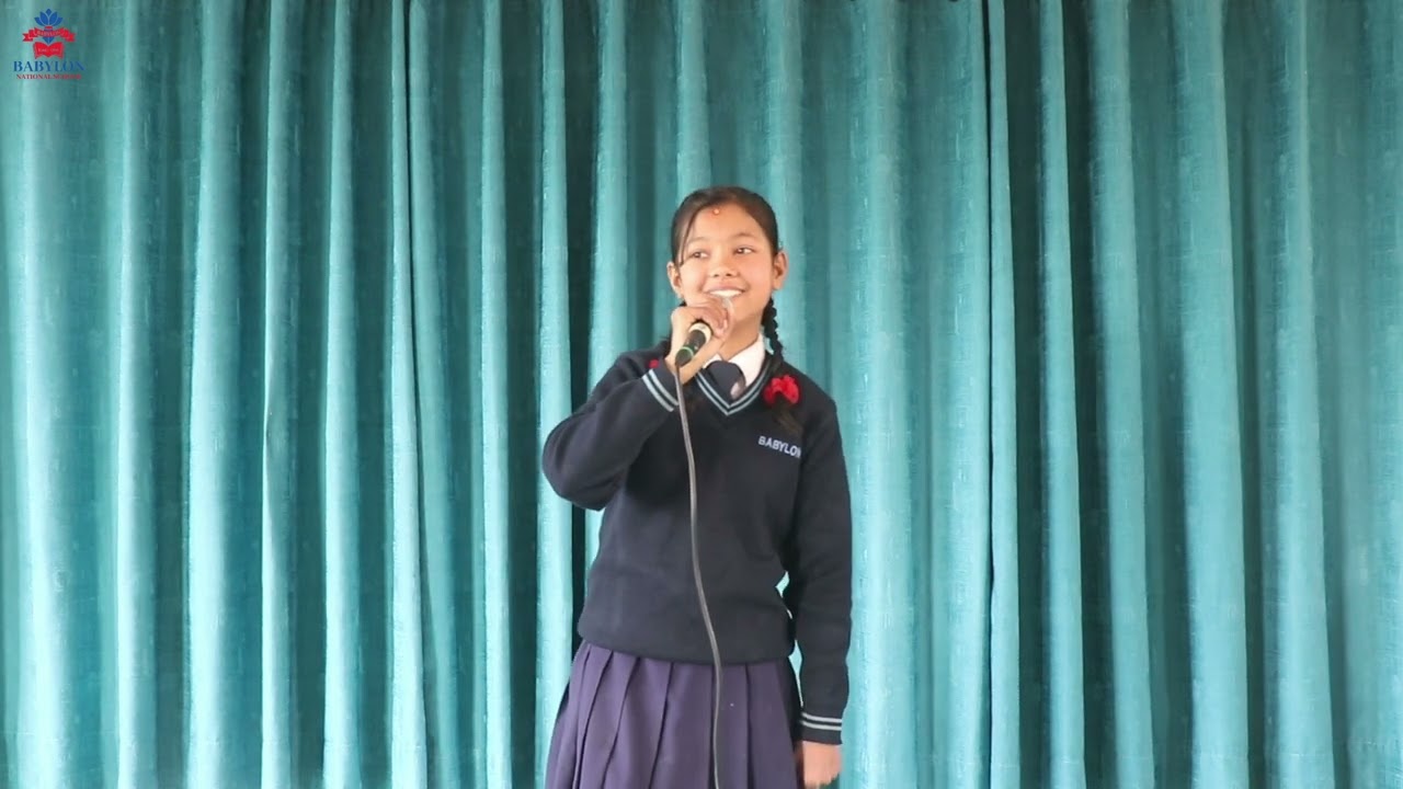 Vocal Excellence | Aarohi Bista | Grade VI A1 | Singing Competition#studentlife #singing #school