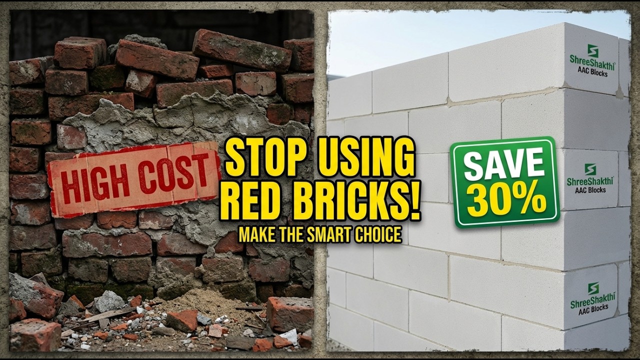 AAC BLOCKS JOINTING MOTAR  REDDY MIX PLASTER TILE  ADHESIVE English 4K