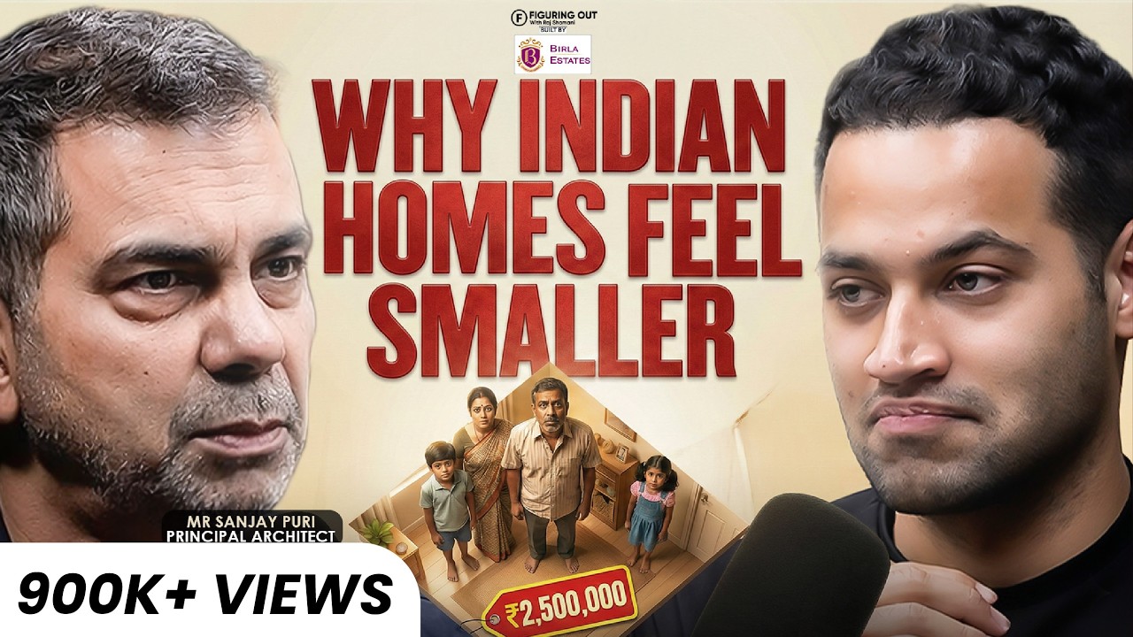 Why Indian Homes Feel Smaller: Space, Furniture, Design & Planning | Sanjay Puri | FO459 Raj Shamani