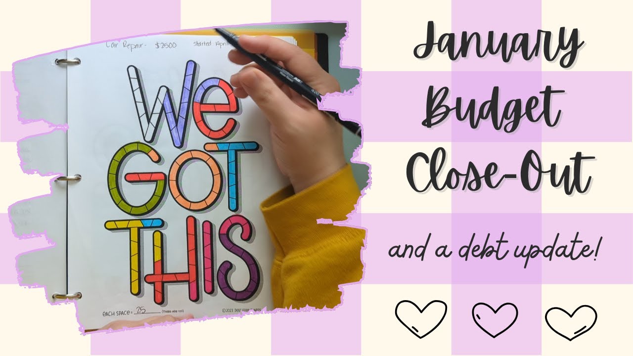 January 2026 Budget Close-Out || Debt & Financial Goals Update