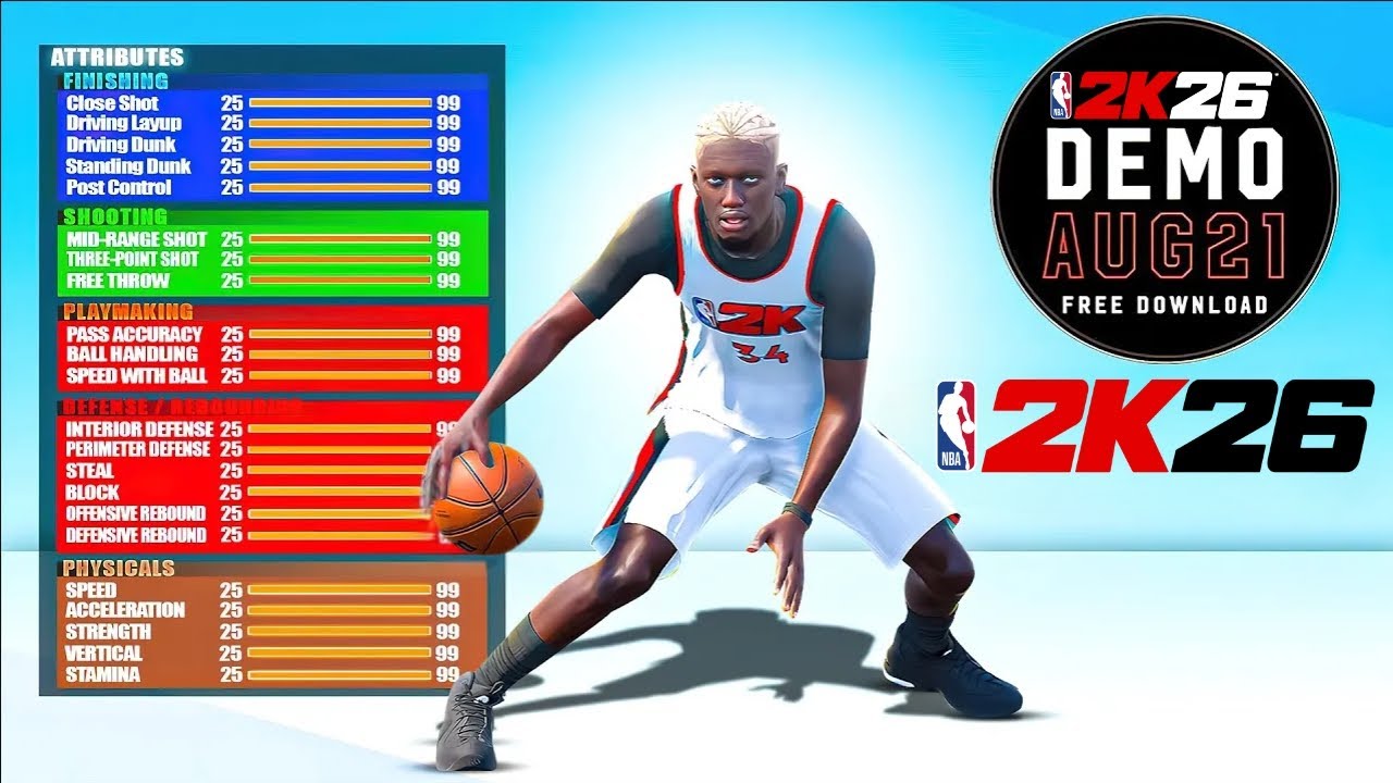 The NBA 2K26 DEMO 😱