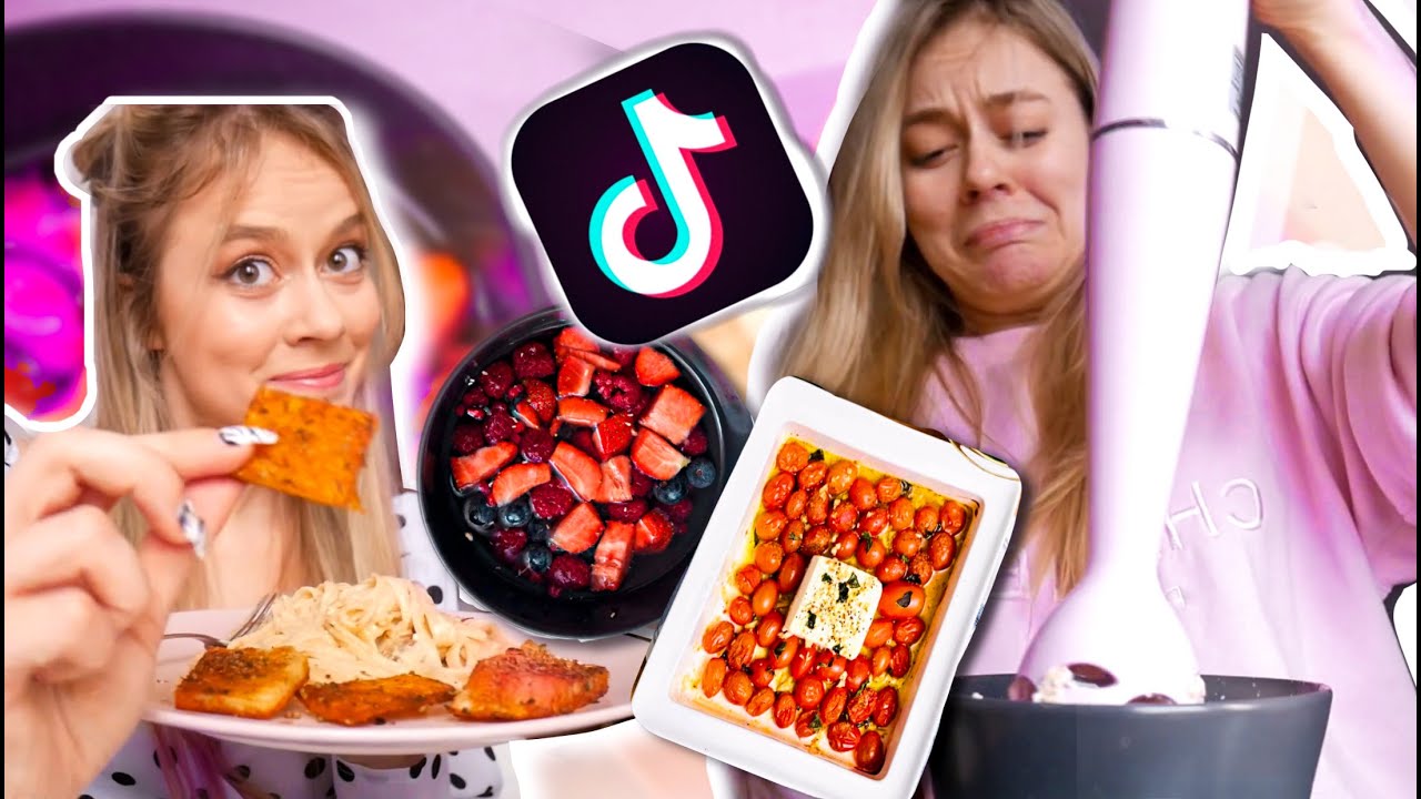TESTUJĘ JEDZENIE Z TikToka! FETA PASTA, NATURE CEREAL i więcej
