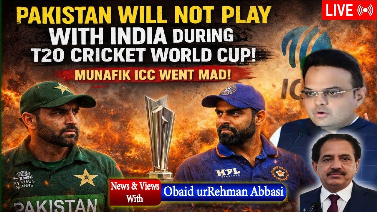 Pakistan Will NOT Play India | T20 World Cup BOYCOTT Shocks ICC