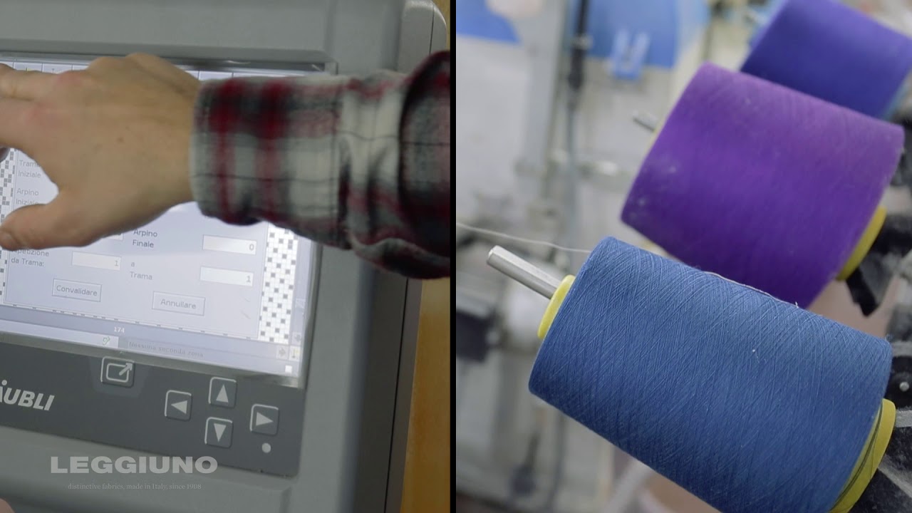 Leggiuno S.p.A. - Ciclo produttivo, dal filato al tessuto: 100% made in Italy