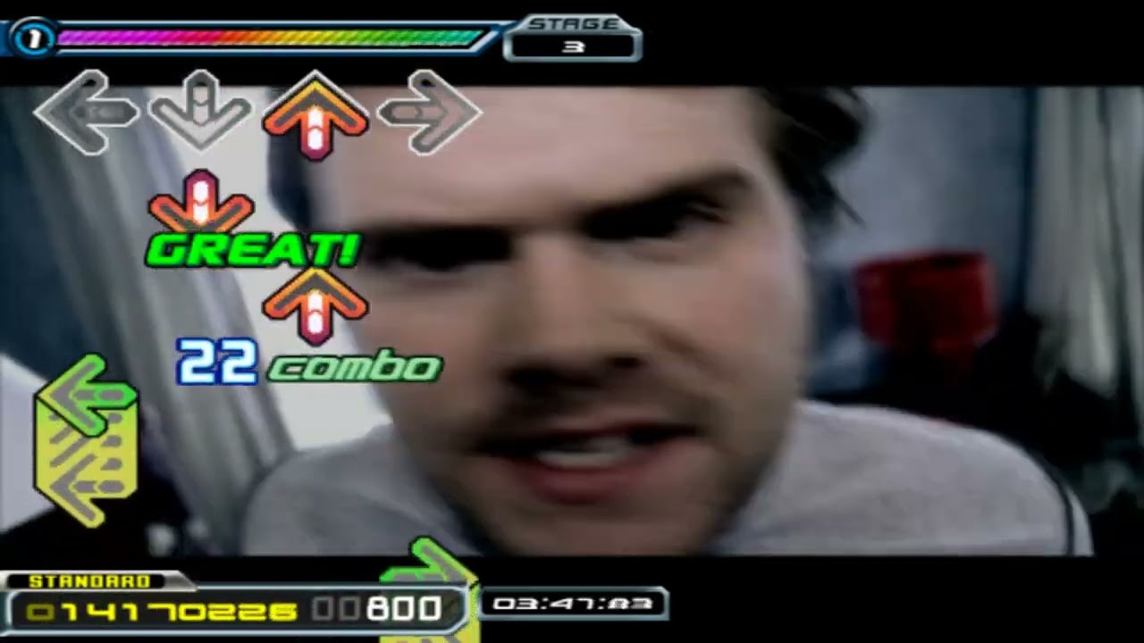 Dancing Stage Max - Nonstop Mode - EASY 1 (PlayStation 2, PAL)