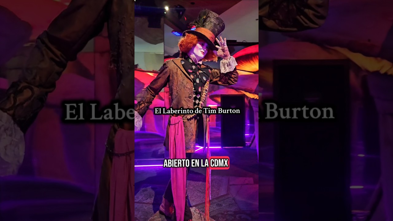 This is Tim Burton's Labyrinth / immersive experience in Mexico City #timburton #labyrinth