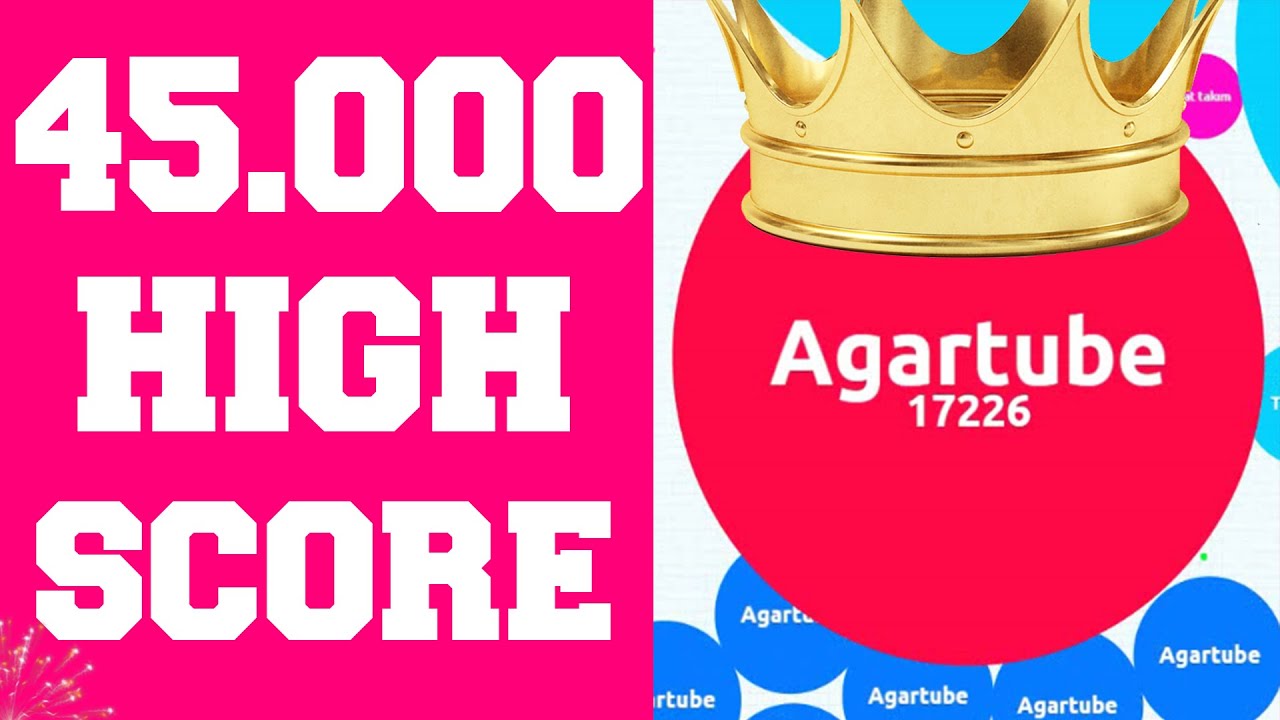 Agar.io ★ 45.000 Highscore ★ Amazing Team Gameplay !