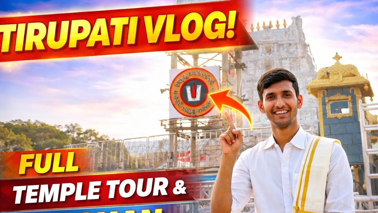 17 Hours Line for Tirupati Balaji Darshan 😴🙏 | Worth It?”