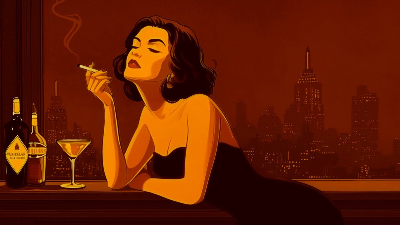 a cigarette between old memories &ndash; 1940s JAZZ