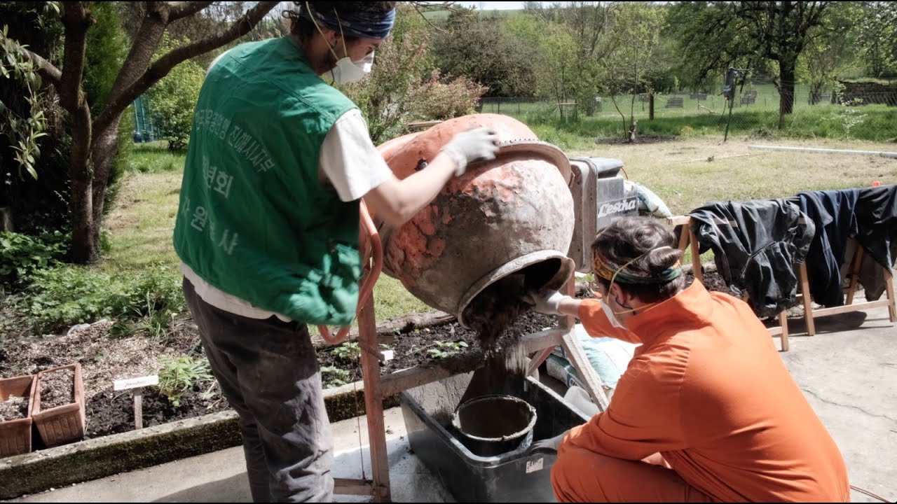 #5 We storten 2000kg beton!! 🧱 | Klussen op het Franse platteland
