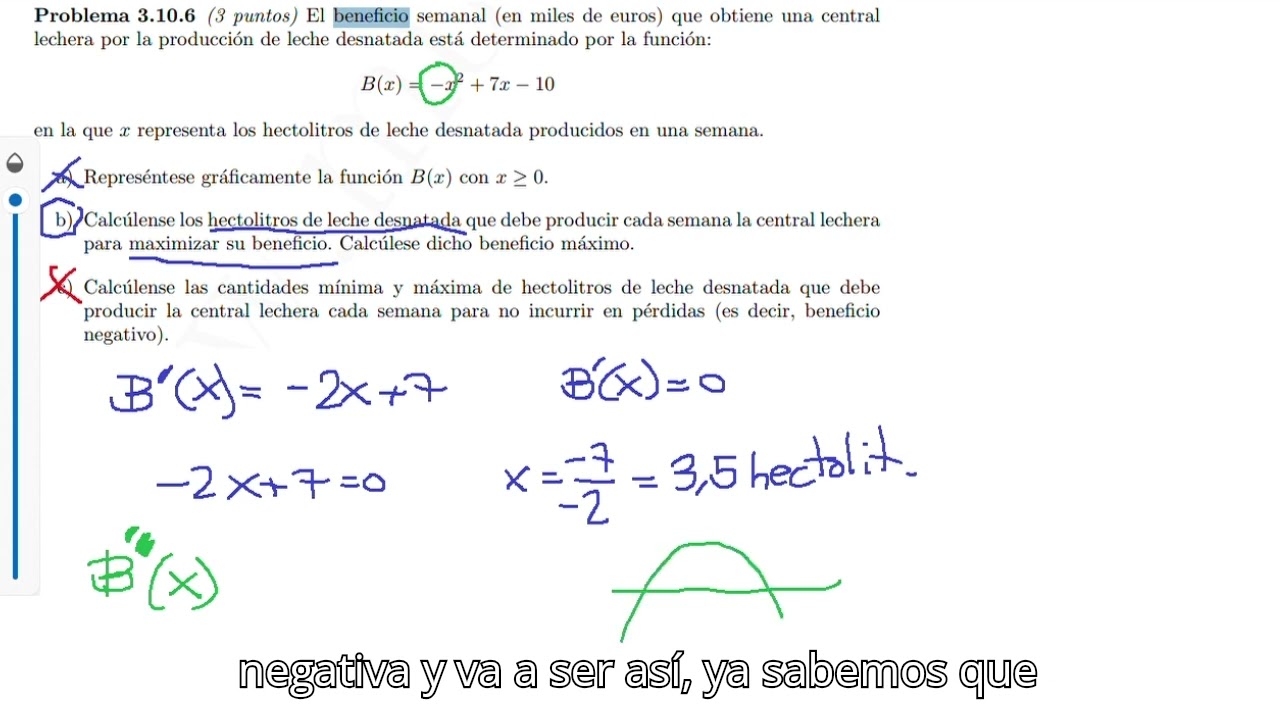 2ºBACH APLICACIONES DERIVADAS. OPTIMIZACIÓN DE FUNCIONES 2
