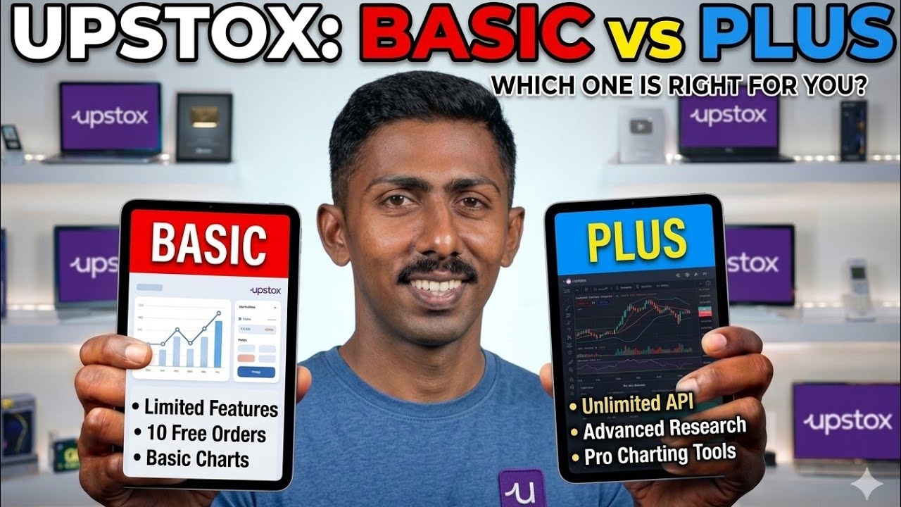 Upstox Basic vs Upstox Plus Explained: Which Trading Plan Should You Choose? (Malayalam)