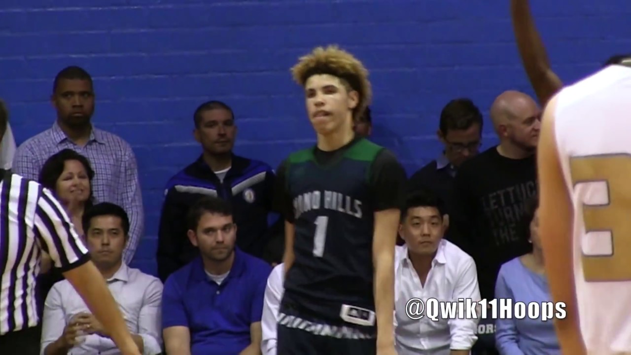 LAMELO BALL AND LIANGELO BALL LAST CHINO HILLS GAME EVER!