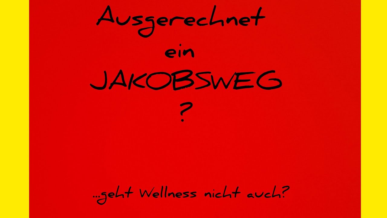 Warum ausgerechnet ein Jakobsweg anstatt Hängematte und Palmestrand? Überraschende Antworten. 