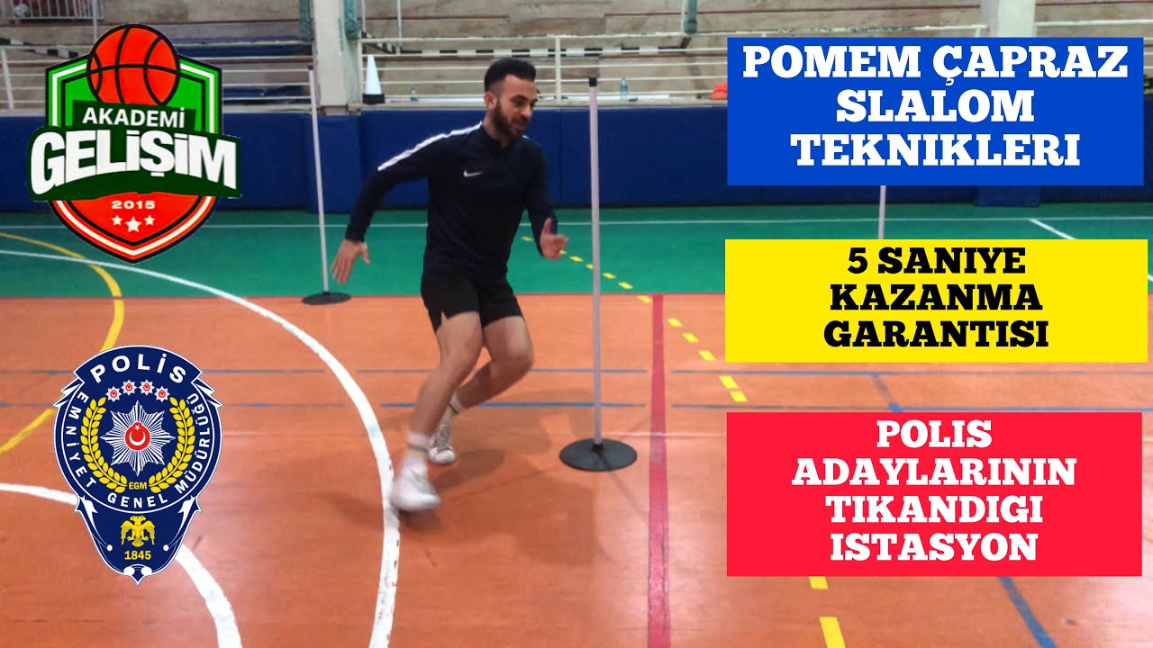 27. Dönem Pomem ve Bekçilik Çapraz Slalom Etabı Detaylı Anlatım ( 5 saniye kazanma garantisi)