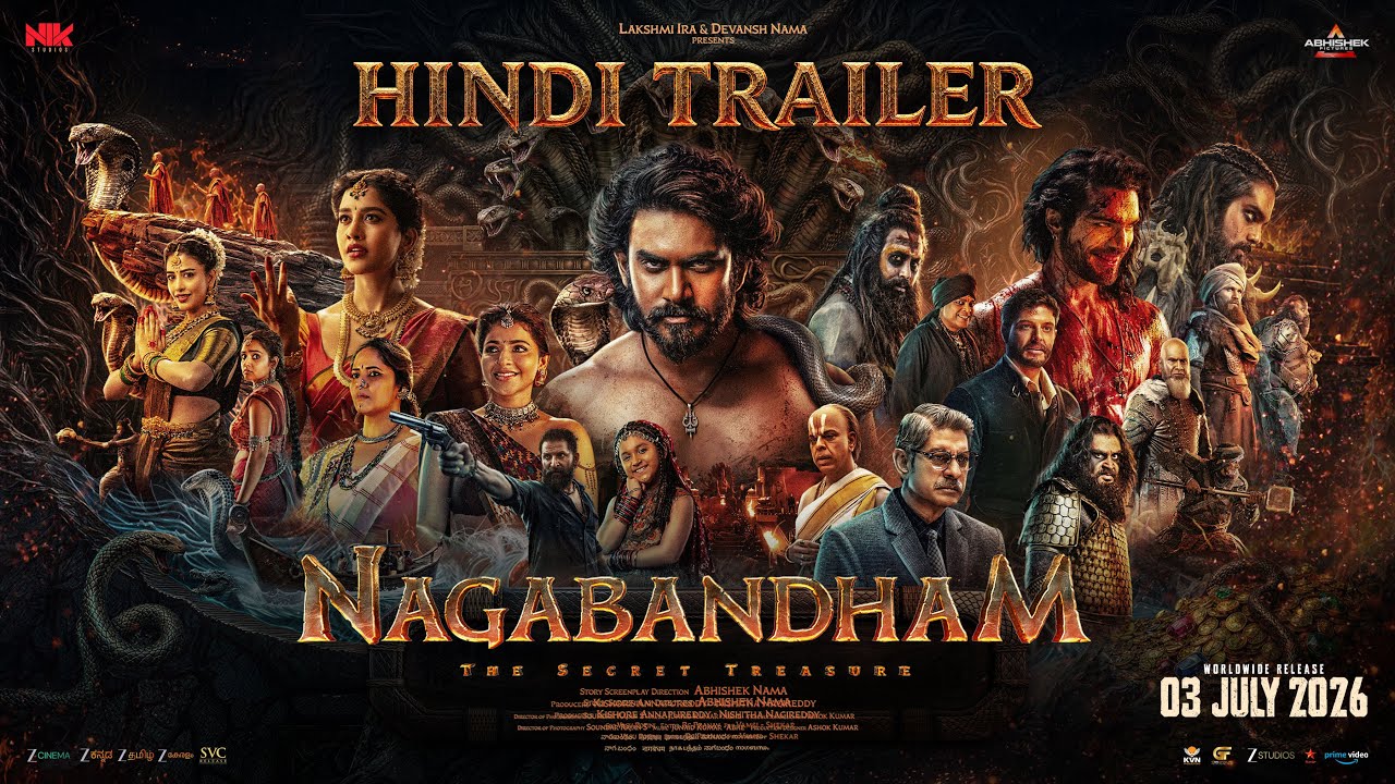 Nagabandham Hindi Official Trailer | Abhishek Nama | Virat Karrna | Nabha Natesh