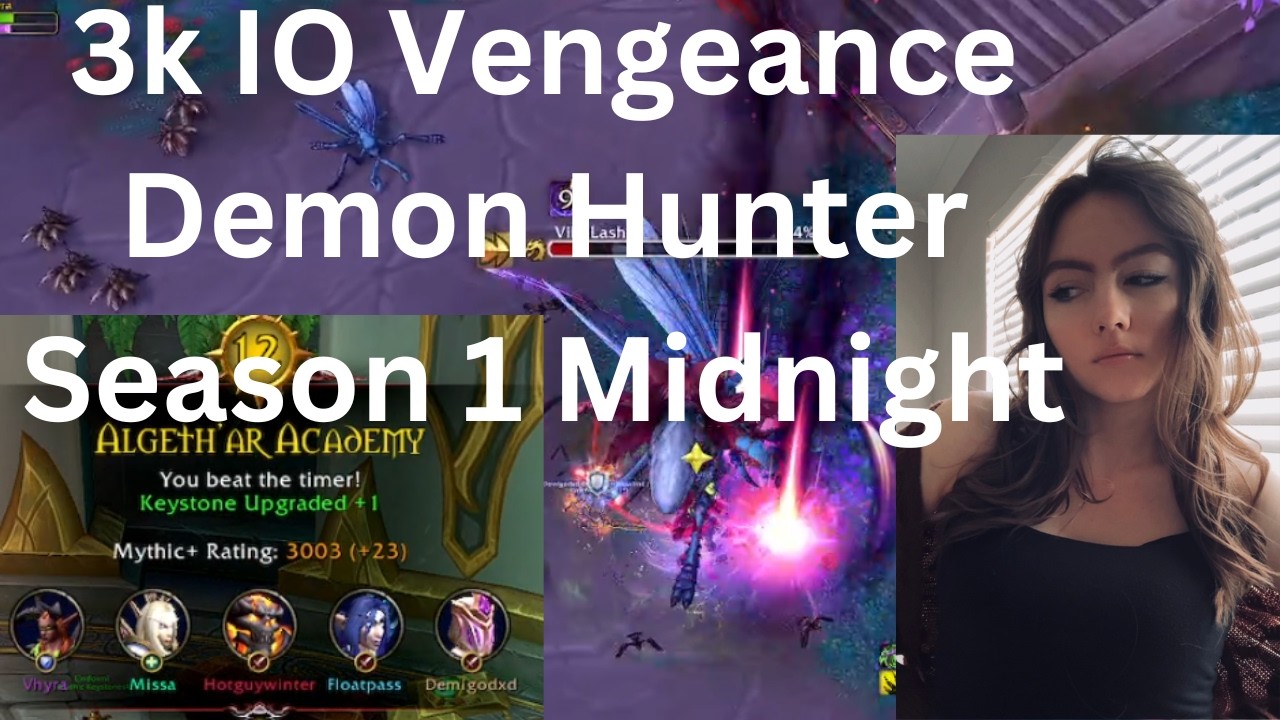 3k IO Vengeance Demon Hunter: Season 1 Midnight