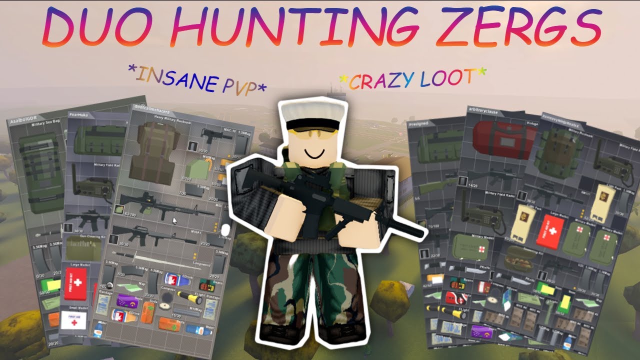 DUO HUNTING ZERGS - Apocalypse Rising 2 (ROBLOX)
