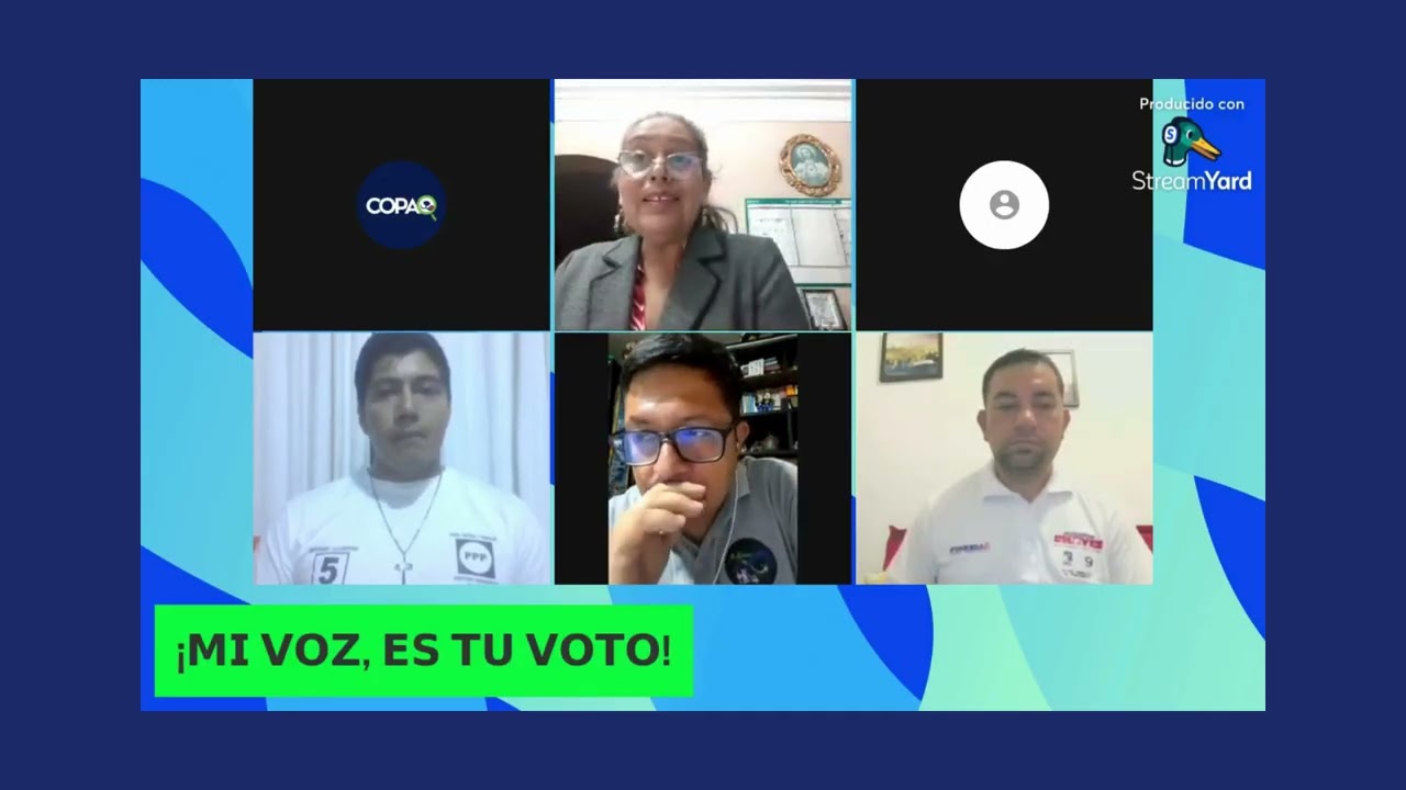 DEBATE - ELECCIONES GENERALES 2026 - PERÚ