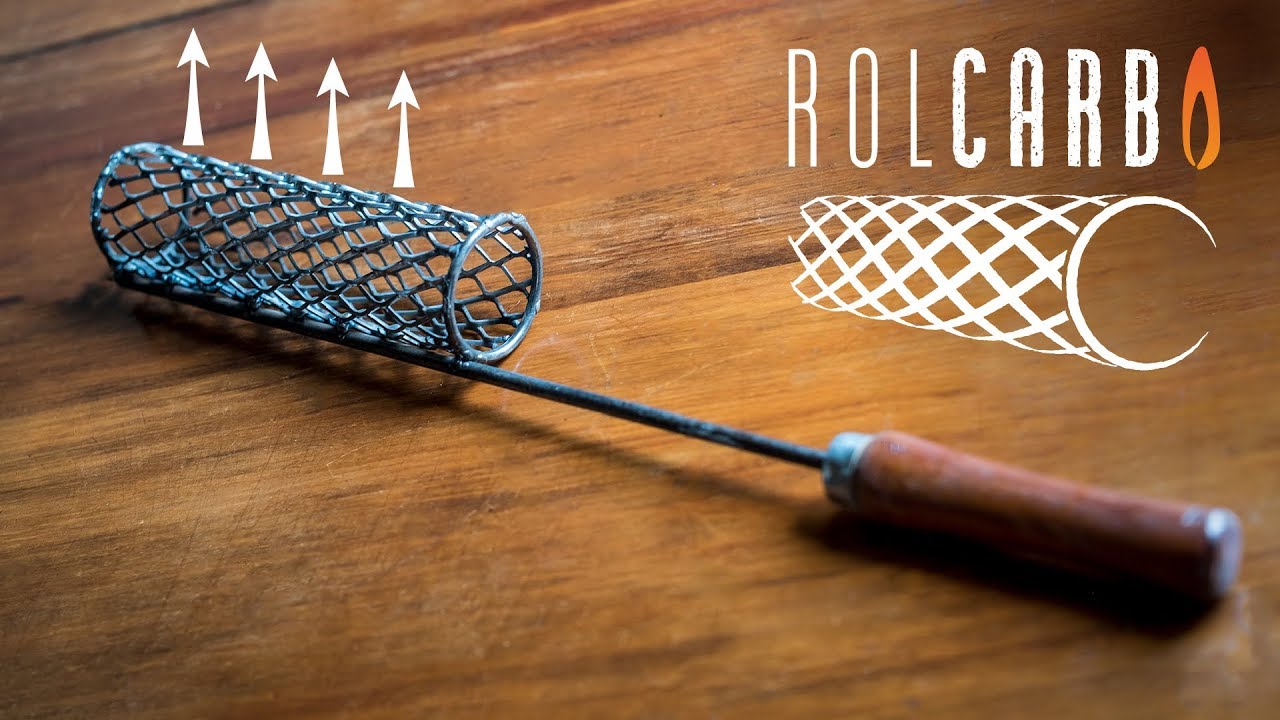 Rolcarbo: Una manera sencilla de encender el carbón o la leña